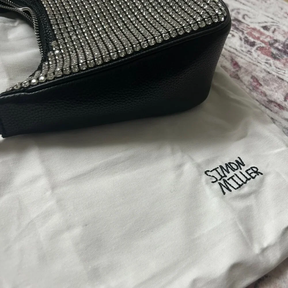 Simon Miller Snap Crystal Leather Shoulder Bag - Picture 8 of 10